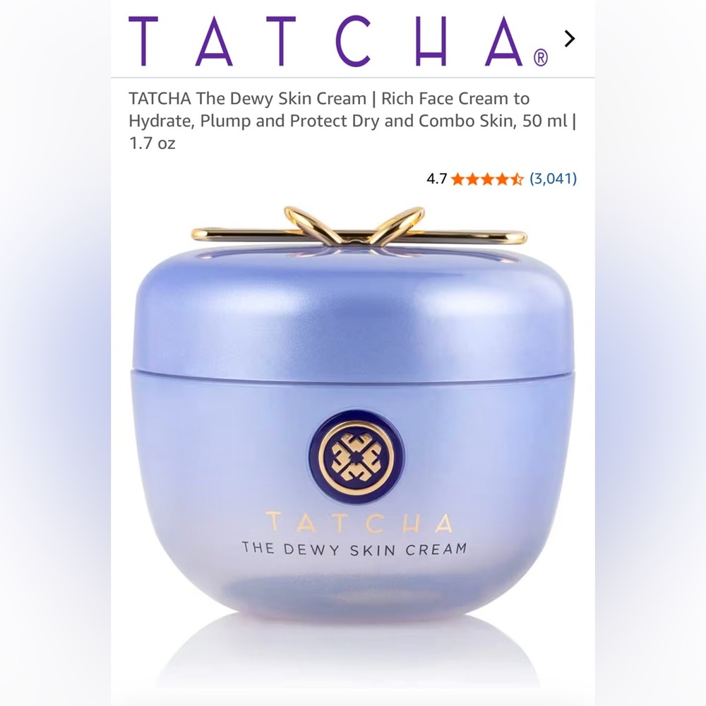 Tatcha Dewy Skin Cream